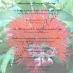 Text Print:  Hawaiian Marriage Blessing